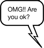 BLAZE (texting Misti): OMG! Are you ok?