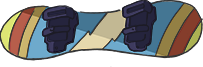 snowboard