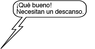 MENSAJE DE MENSAJE DE TEXTO DE RAINA: ¡Qué bueno! Necesitan un descanso.