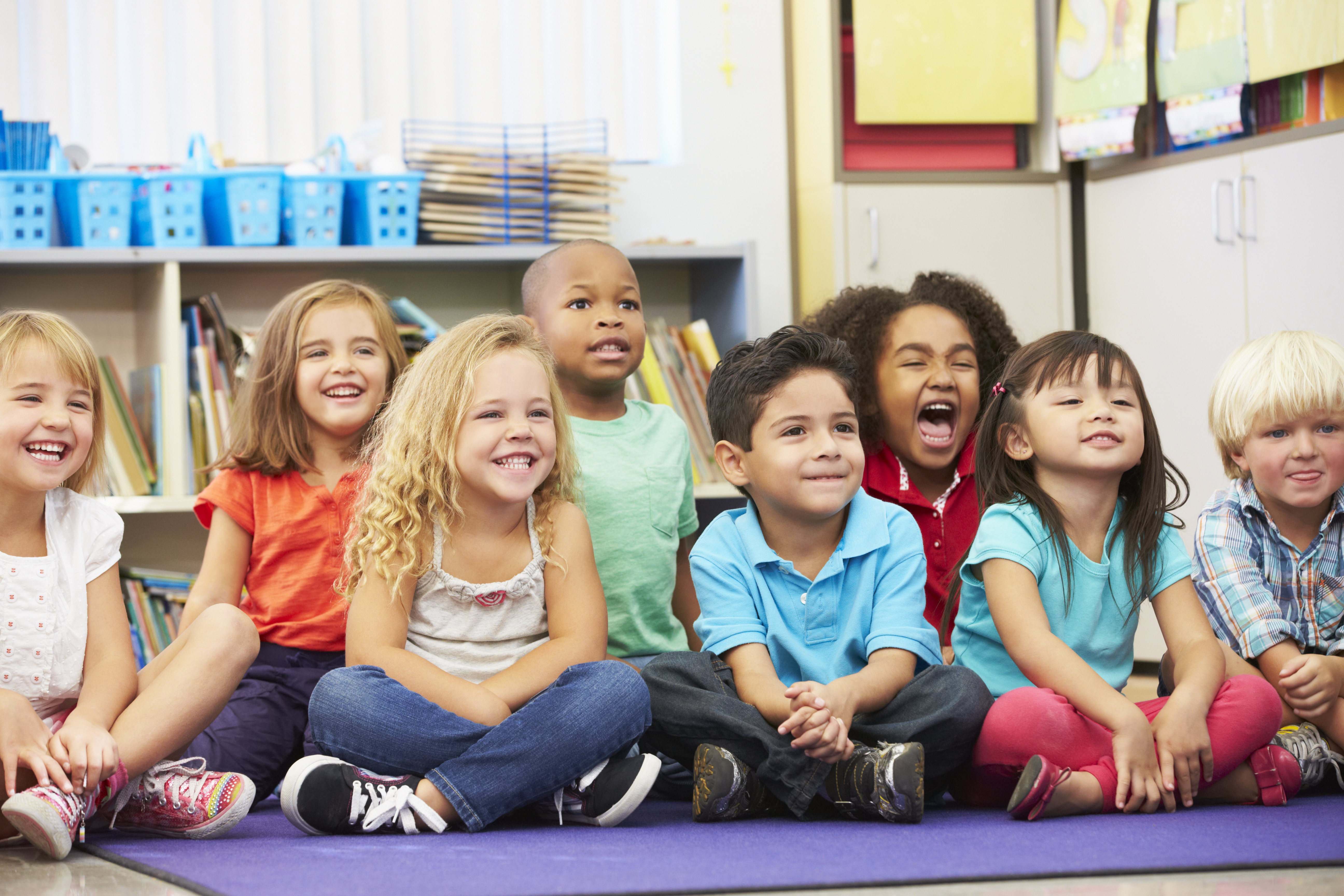 children in class