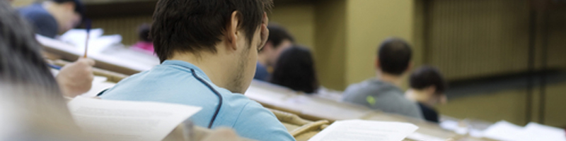 May 21st, 2004. Students in a classroom taking an exam. May 21st, 2004. Students in a classroom taking an exam.