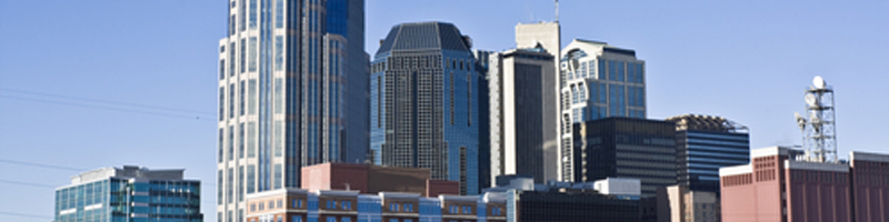April, 30, 2010. A photo of the Nashville skyline. April, 30, 2010. A photo of the Nashville skyline.