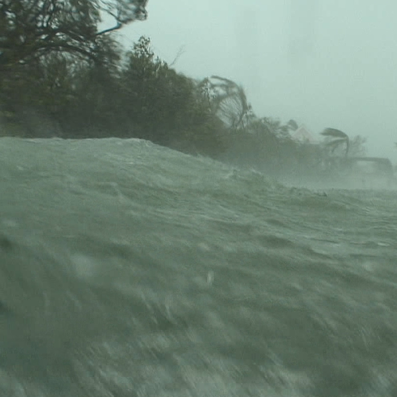 storm surge waters