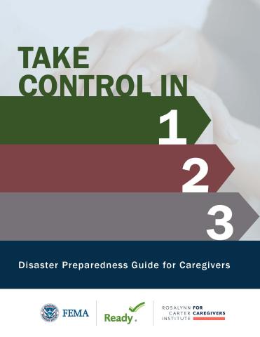 Caregivers Preparedness Guide Cover