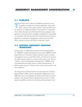 Emergency Management Considerations: Chapter 4