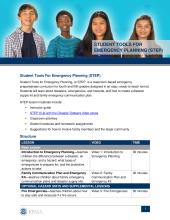 Student Tools for Emergency Planning (STEP) Overview