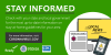 Local news alerts on the tv, phone and newspaper. Stay informed. Check with your state and local government for the most up-tp-date information on stay-at-home guidelines for your area. for more information visit coronavirus.gov