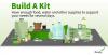 Build a kit. Have enough food, water and other supplies to support your needs for several days.