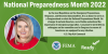 Image of Rep Cammack. National Prepredness Month 2022. “As the lead Republican on the Emergency Preparedness, Response, and Recovery Subcommittee, it is an honor to serve as a Congressional co-chair for National Preparedness Month. No stranger to natural disasters, we in Florida understand the importance of emergency preparation. I am proud to work with my colleagues on the committee and in Congress to ensure all Americans are equipped for any situation.”