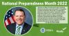 Image of Rep. Graves. National Preparedness Month 2022. “Disaster can strike at any time and any place, from North Missouri to every other corner of the country. It’s impossible to predict every disaster, which is why it’s so important to always have a plan and be prepared. September is National Preparedness Month, but it’s a reminder that we must be ready year-round to protect our homes, communities, businesses, and loved ones from disaster of all types. I encourage Americans everywhere to take advantag