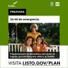 Una familia se sienta junta en un columpio del porche. Haz un botiquín de emergencia. Prepárese para los desastres para crear un legado duradero para usted y su familia. Visite ready.gov/plan. Presentado por Ready, FEMA y Ad Council.