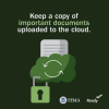 Keep a copy of Important documents Uploaded to the cloud